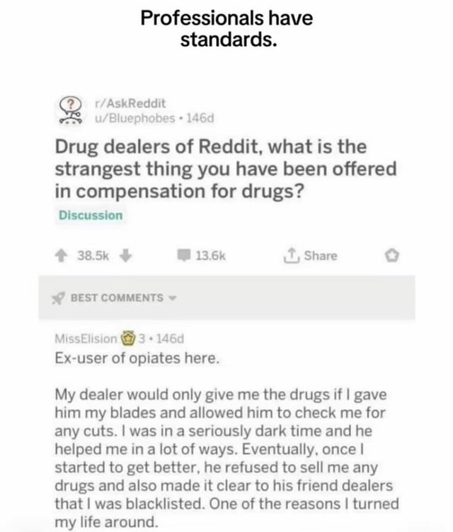Real Person (subject of the comment)