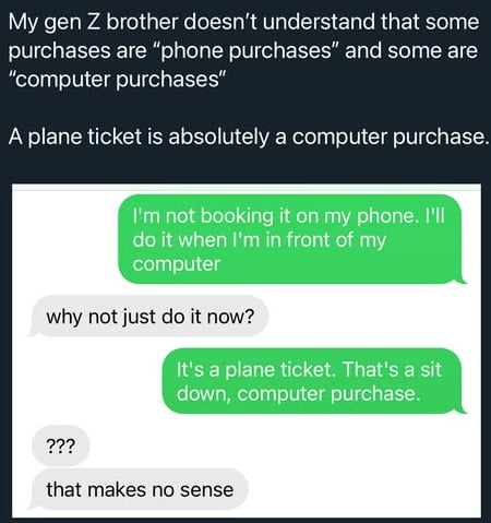 Real private text conversation