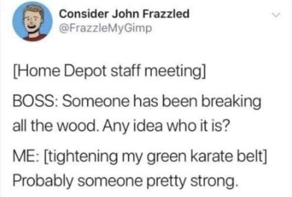 Fictional meme scenario