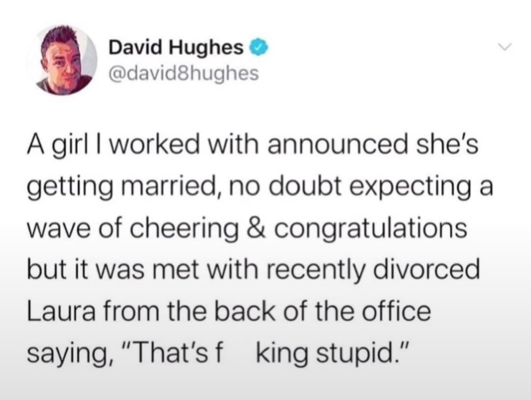 Anecdotal character from the shared office story