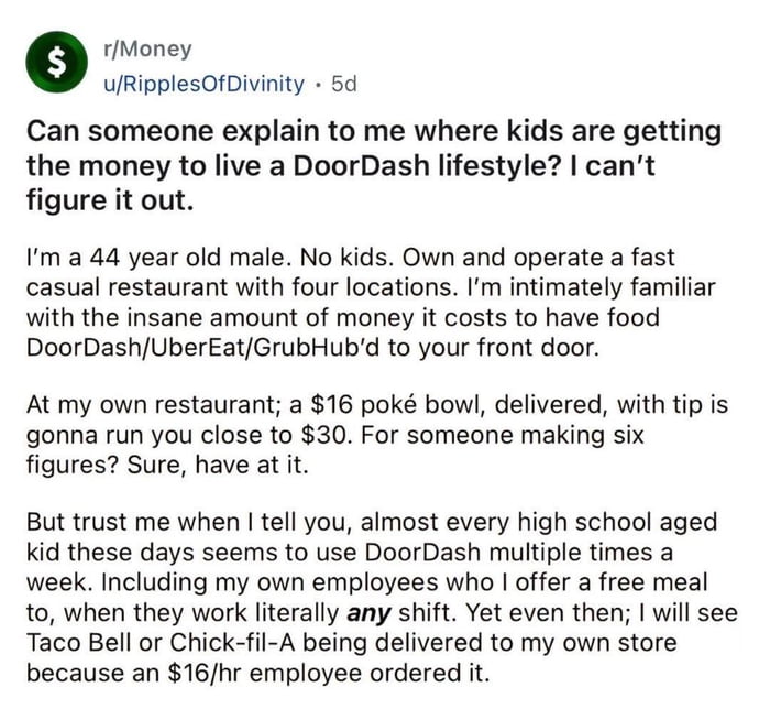 Reddit r/Money