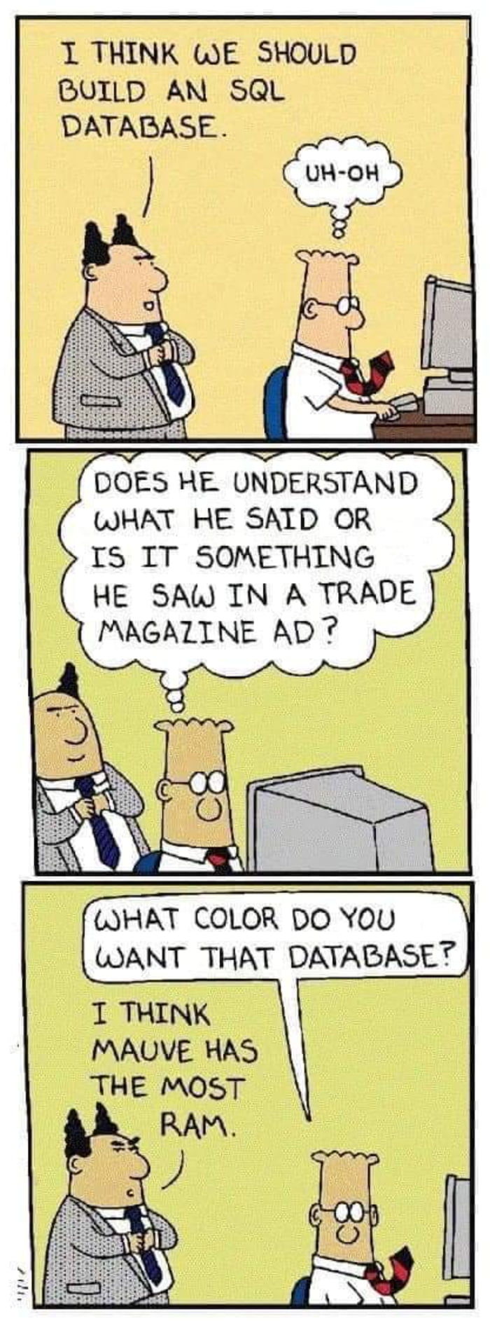 Dilbert comic series