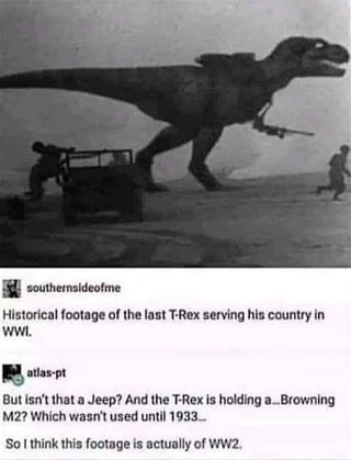 Fictional edited historical photo