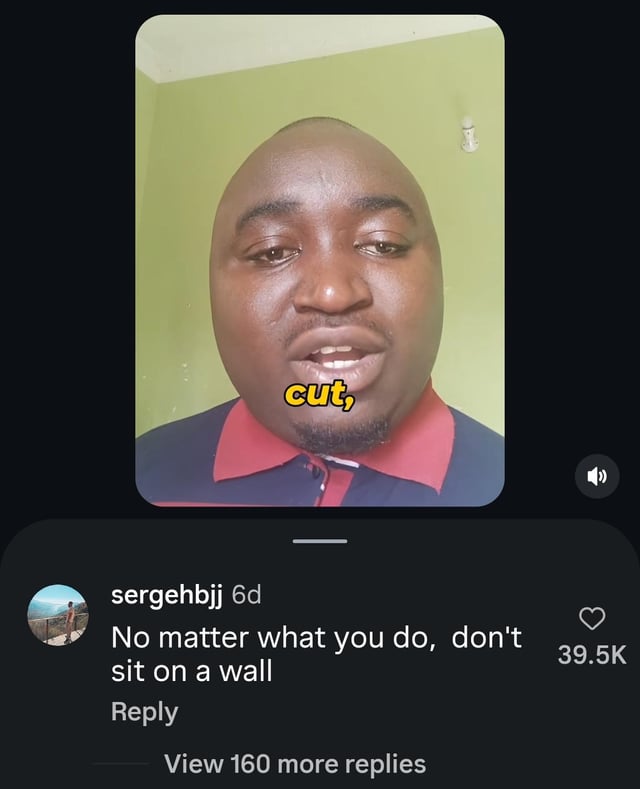 Real person social media clip