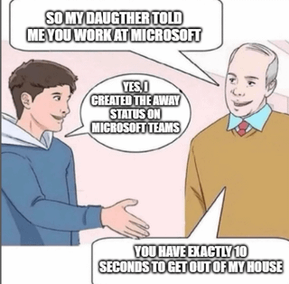 Generic romantic meeting parent comic template