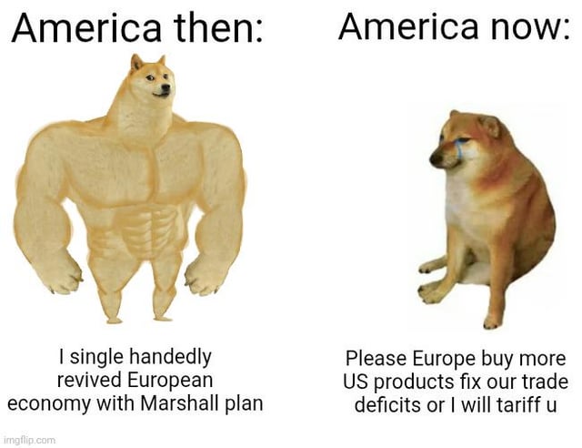 Buff Doge vs Cheems meme