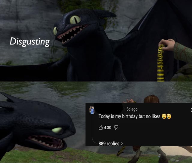 Toothless (inferred)