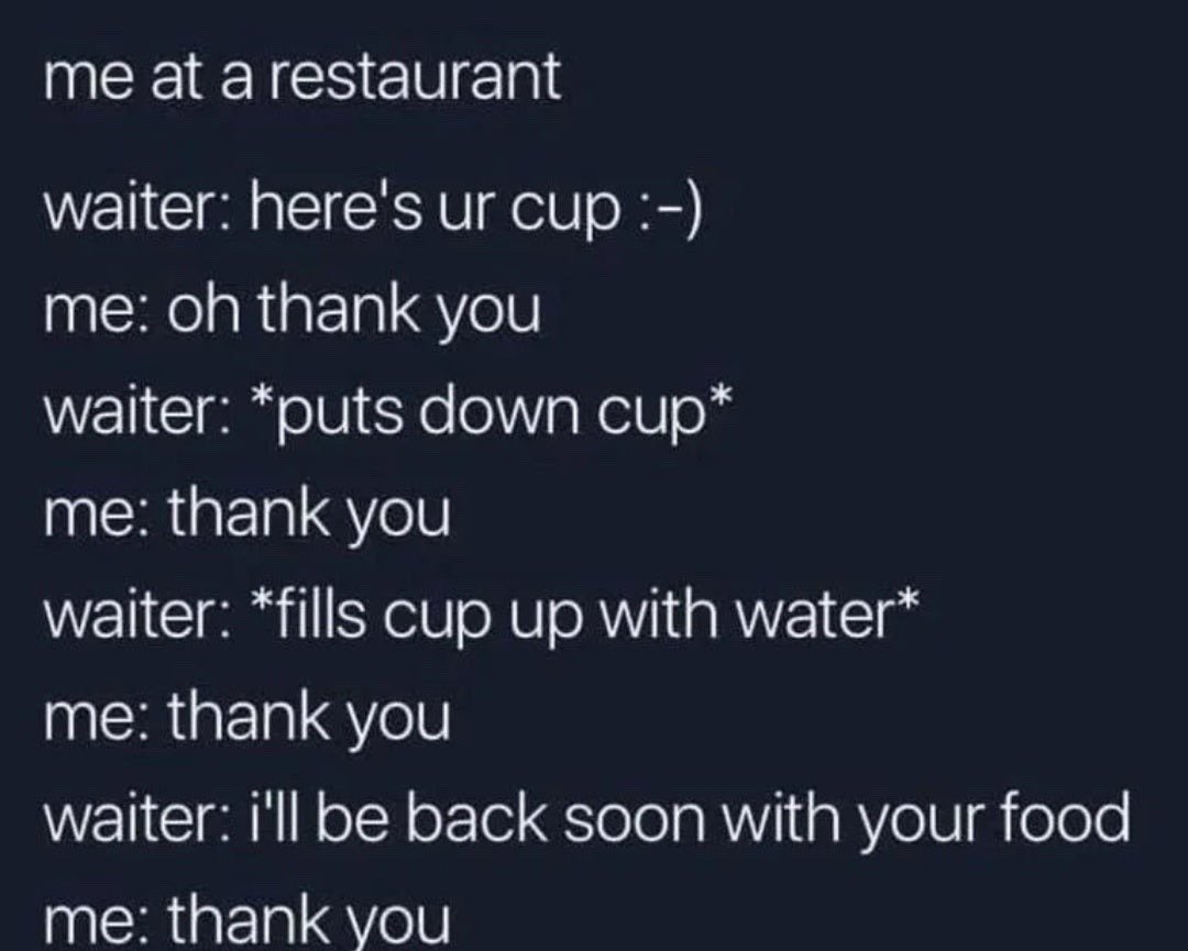 Real life relatable scenario