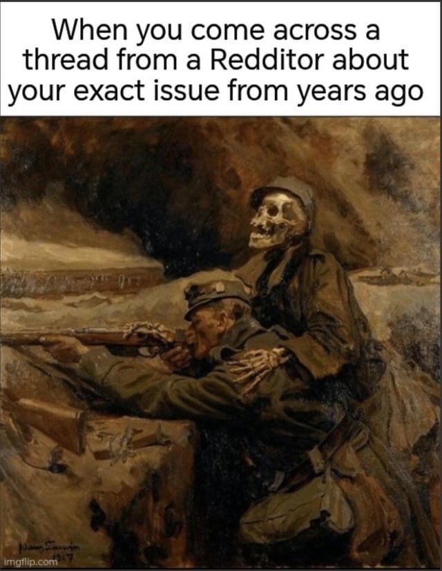 1917 World War I painting by Hans Larwin