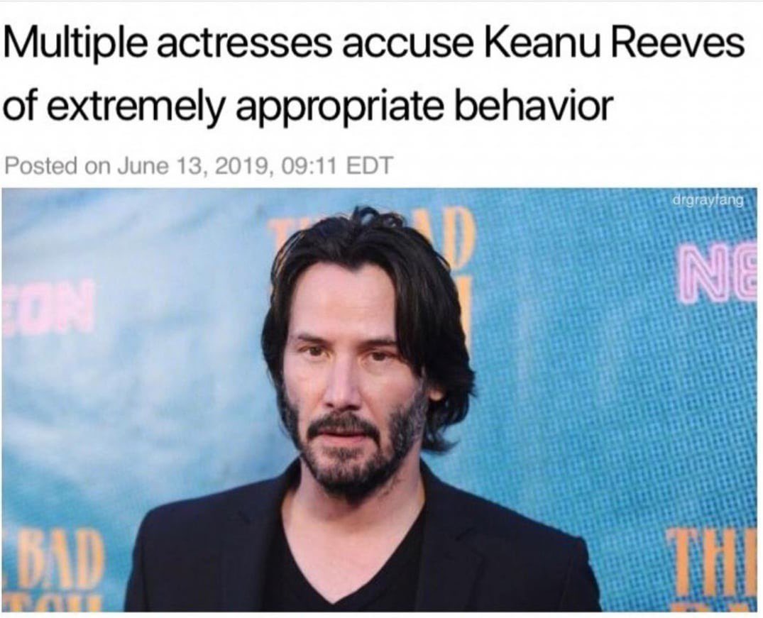 Real Person (Hollywood actor, known for The Matrix, John Wick franchises)