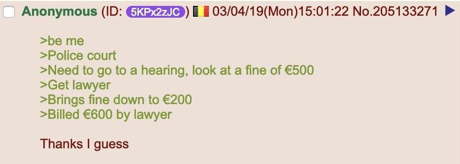 4chan Greentext Post