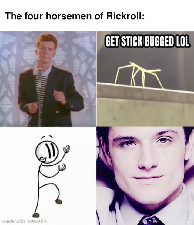 Never Gonna Give You Up music video