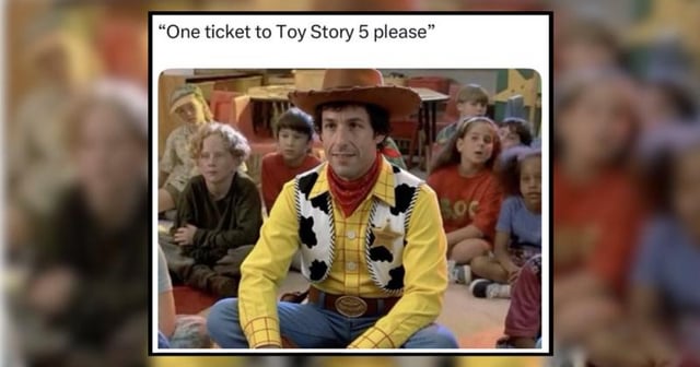 Billy Madison (base scene), Toy Story (costume reference)