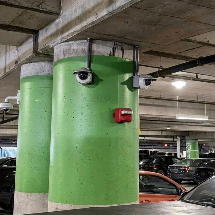 Real World Public Parking Garage