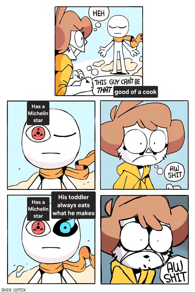Shen Comix original webcomics