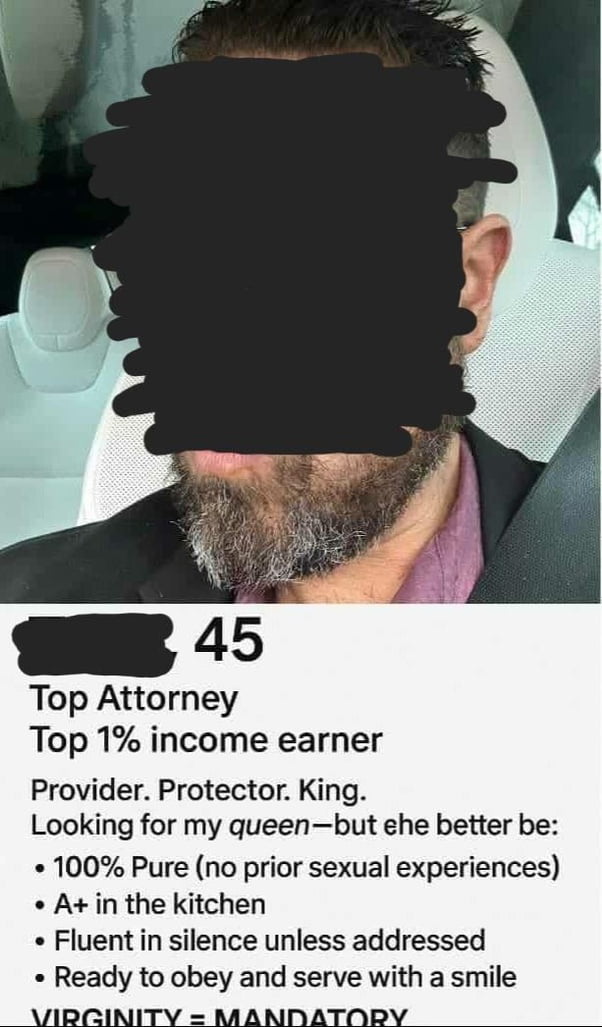 Real Person, public dating profile