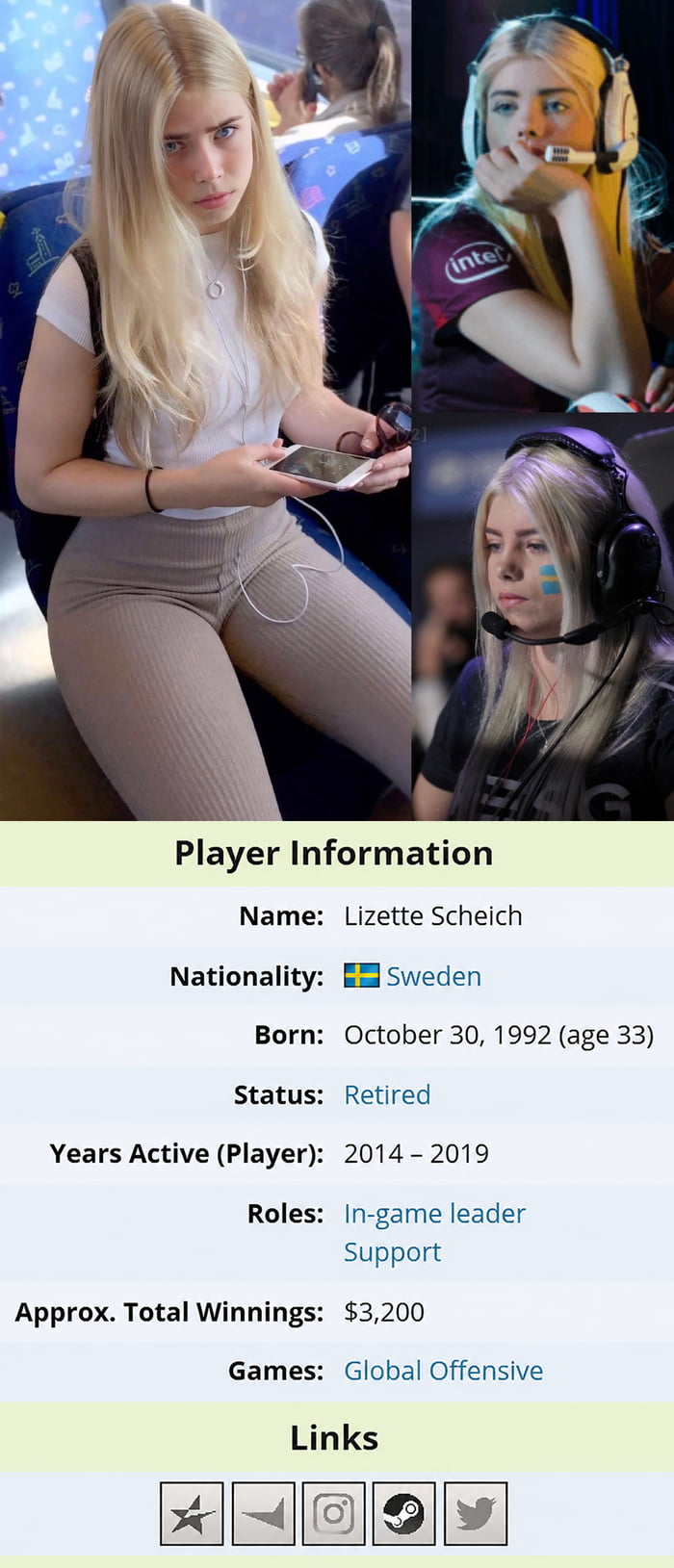 Real Person, Former Professional CS:GO Esports Player