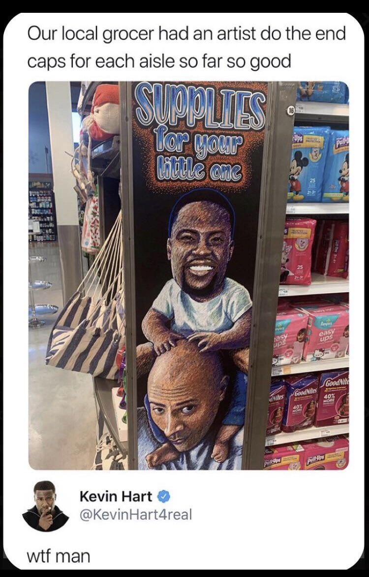 Original Grocery Store End Cap Art
