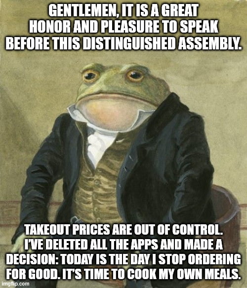 Anthropomorphic Frog Meme Template