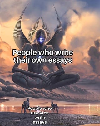 AI generated fantasy art meme template