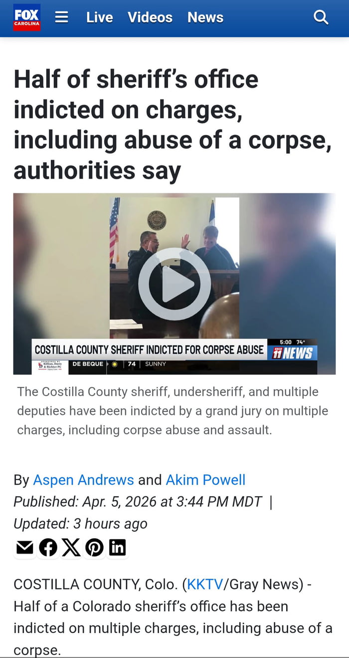 Reported Real News Event