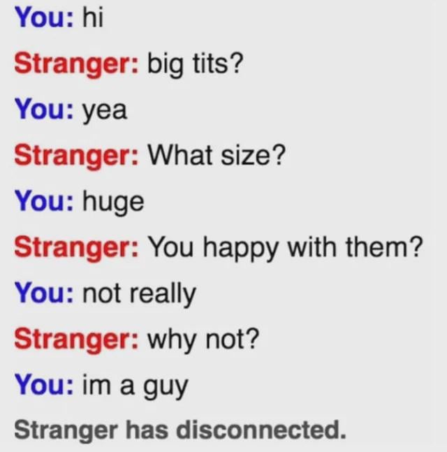 Fictional/real anonymous chat