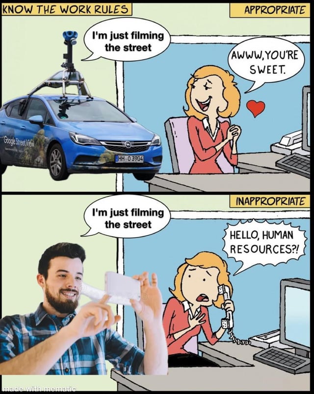 Know the Work Rules meme template