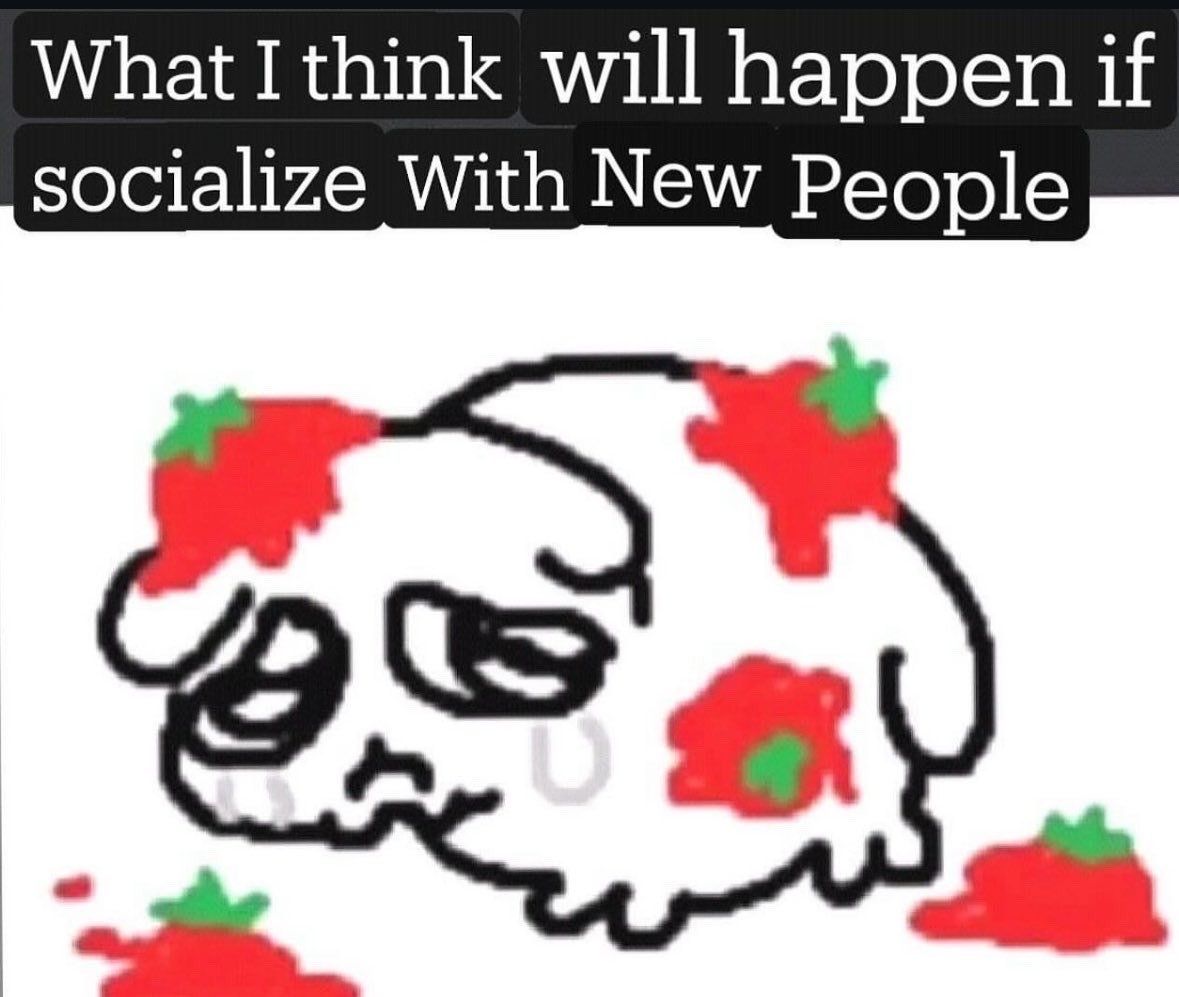 Surreal internet meme original character