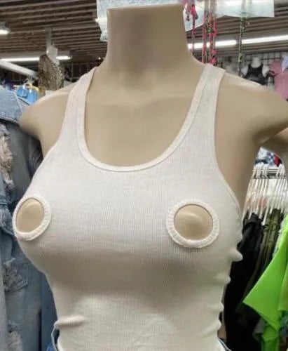 In-store clothing display