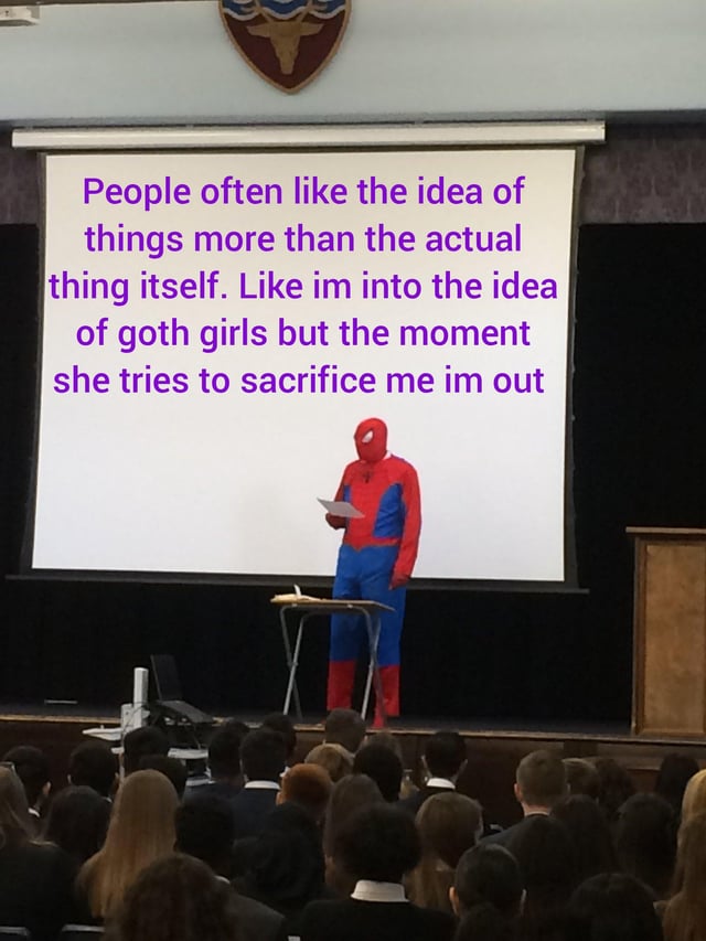 Real life custom use of Marvel's Spider-Man character