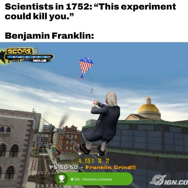 Historical figure / Tony Hawk's Pro Skater modified scene