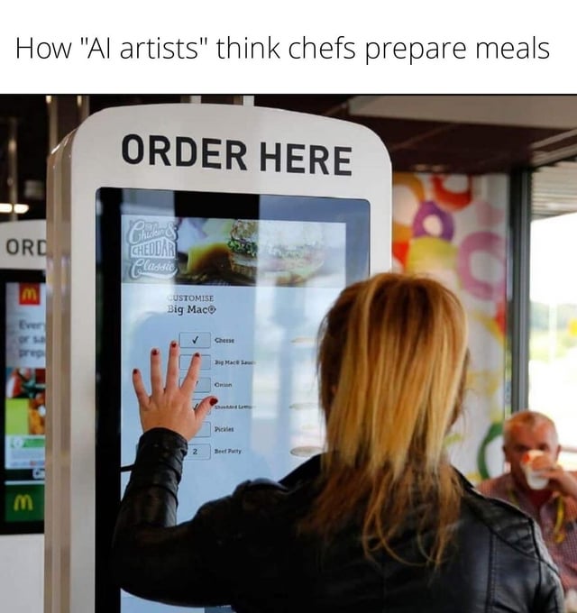 Real Photograph (McDonald's Restaurant)