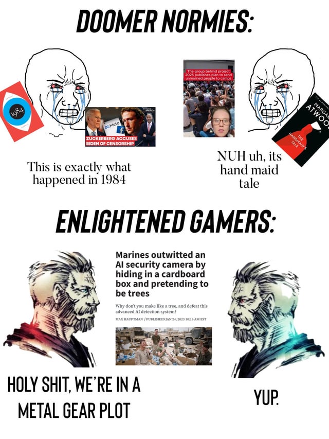 Internet Meme (Inspired by Metal Gear Solid)