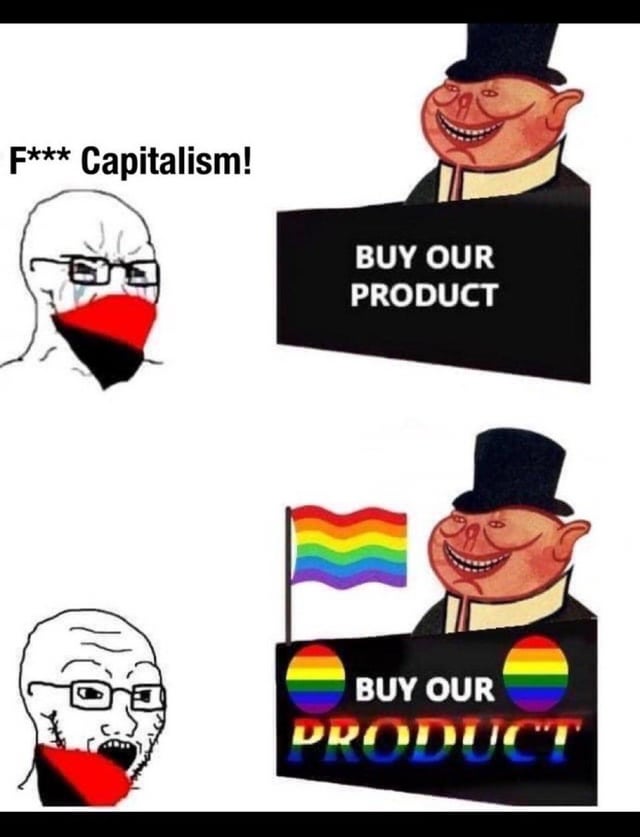 Generic satirical meme character