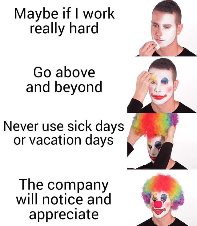 Corporate Clown Meme